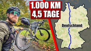 1.000km mit dem Fahrrad durch Deutschland - Ultra Bikepacking - Der Film