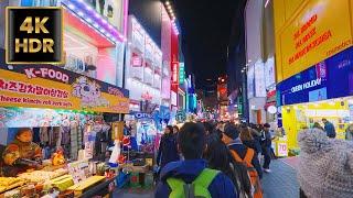 Seoul - Myeongdong Shopping Street | Korea Travel | 4K HDR