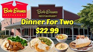 Bob Evans Restaurant Dinner For 2 To Go For $22.99 Review (Is It Worth It?)