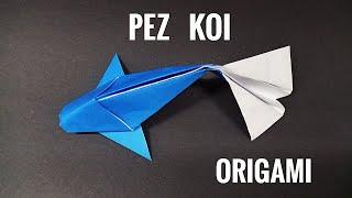 Cómo hacer un Pez KOI de origami ( Riccardo Foschi)