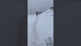 Dangerous Trekking Route ️️️// Dangerous Ice Storm #blizzard @adventure trekker @bengalitrekker76