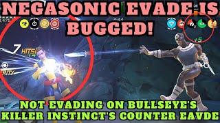 Negasonic's Bugged Evade On Bullseye @Karatemike415