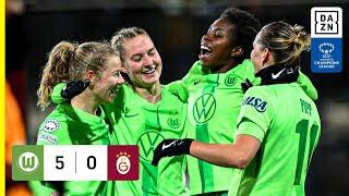 HIGHLIGHTS | VfL Wolfsburg  vs. Galatasaray A.Ş  - UEFA Women's Champions League 24-25 (Deutsch)