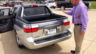 Demonstration of Subaru Baja's unique features