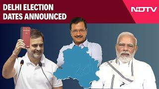 Delhi Assembly Election Date | Delhi Election Dates | Delhi Poll Dates | AAP | BJP | Congress