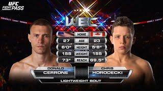 WEC 53: Donald Cerrone vs Chris Horodecki | December 16, 2010