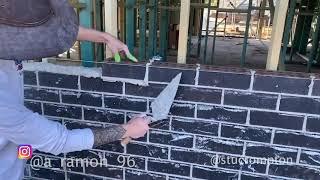 Australian Bricklayer Laying a Few Bricks (Alec Ramon)