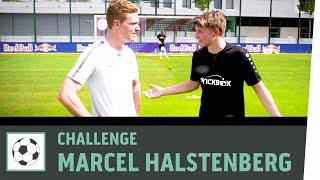 Tor-Ziel-Schießen vs. Marcel Halstenberg | RB Leipzig | Fußball-Challenge | Kickbox