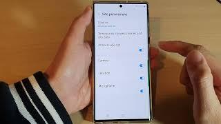 Galaxy S22/S22+/Ultra: How to Enable/Disable Microphone Access for Samsung Internet Websites