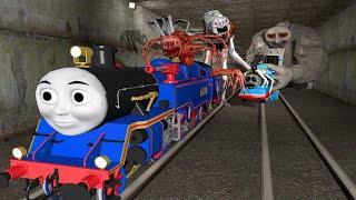 Building a Thomas Train Chased By Cursed Train Monster in Garry's Mod