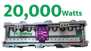 Make a cheap Car Audio Battery capable of 20,000w  -PCBWay