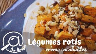 LEGUMES ROTIS CREME A LA CACAHUETES #260