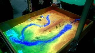 JBA Trust - Augmented reality flood sandbox @ICFM7