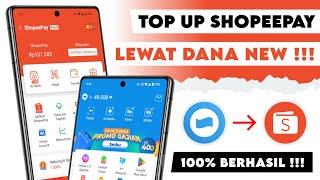 Cara Isi Saldo ShopeePay Lewat DANA || Top Up ShopeePay Lewat DANA