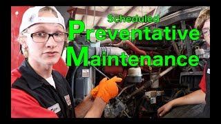 Scheduled Preventative Maintenance at G&P Trucking Company, Tyler Walker