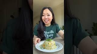 Vegan Egg Fried Rice  #SHORTS