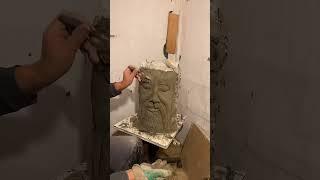 Помогаю людям на учиться , делать разные изделия из арт бетона #артбетон #искусство #творчество