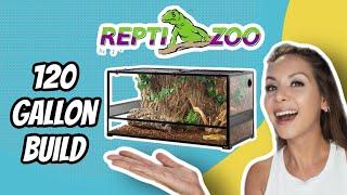 Reptizoo 120 gallon Terrarium build for my Ball Python