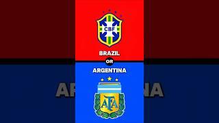 Brazil vs Argentina Live (Player) vs #shorts #football #youtubeshorts