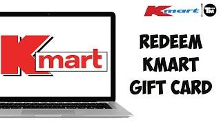 How To Redeem Kmart Gift Card Online | Use Kmart Gift Card 2024