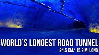 Driving the World's Longest Tunnel in Europe