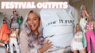 FESTIVAL OUTFIT IDEAS  | isawitfirst try on haul & discount code!