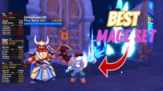 Best Mage Set in Dungeon Heroes || Insane Damage + Survival! 