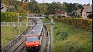 CFF - SBB - Railway - Chemin de fer - Trains suisses en Suisse Romande - Panoramas