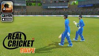 Real Cricket Swipe Gameplay Walkthrough Part 1 (iOS, Android)