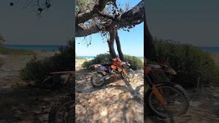 Σάνη Παραλία Σταυρονικήτα #niceview #summer #niceplace #ktm450exc #shortvideo #tarantinostyle