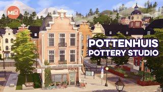 Pottenhuis Pottery Studio | Sims 4 Businesses & Hobbies Speed Build