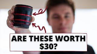 Are Macro Tubes Worth It? // Cheap Extension Tube Review