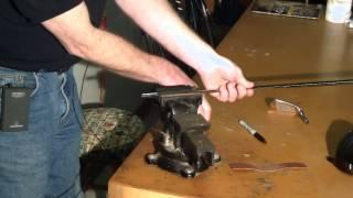 How To Assemble a Custom Golf Club Part 5 - How To Properly Abrade or Sand a Golf Shaft Tip