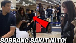 Awkward MomentsCatriona Gray & Sam Milby Todo Iwas na sa isa't isa di Nagpansinan sa Airport