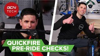 Quick Fire Bike Safety Checks To Make Before Your Next Ride!