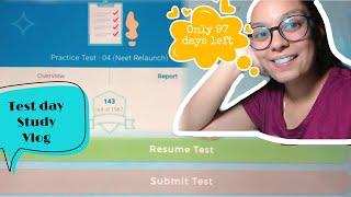 Test Day Study Vlog|Only 97 days for NEET Exams|Tanisha’s Study Vlogs |Tanisholic