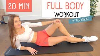 20 MIN FULL BODY WORKOUT to burn calories / No Equipment