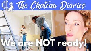 Chateau in CHAOS: Our Epic Race Against Time to Impress our 1st B&B Guests!⏱️