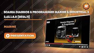 Testing New SCANIA DIAGNOS & PROGRAMMER MARINE & INDUSTRIAL 3 2.63.1.8.0 [2024.11]