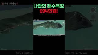 나만의 해수욕장 694만원! 공매 1500평 #shorts 세상사는부동산