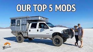 5 Essential Mods for Truck Camper Life