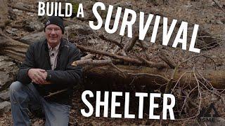 How to Build a Survival Shelter | How to to Survive Overnight Outdoors | How to build a Lean-to