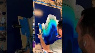 Sensational artwork and technique Leo Shallat  #artvideo #trendingart #artprocess #arttechniques