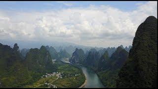 Epic Drone footage of China, Yangshuo Mountains - Sept 2017