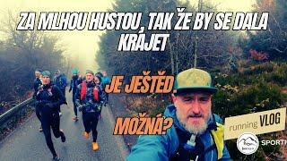 Ještěd za mlhou hustou, že by se dala krájet a & Twirun 2024 #trailrunning #runningvlog