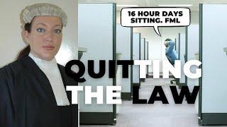 Why I quit being a lawyer | 6 figure income is not a success after learning these things