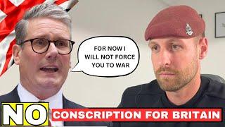 UK WILL NOT Bring Back CONSCRIPTION BRITISH ARMY VETERAN REACTS