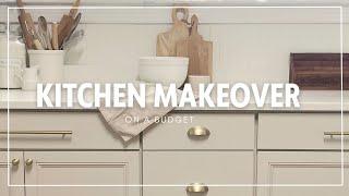 EXTREME KITCHEN MAKEOVER ON A BUDGET | PAINTING YOUR OWN KITCHEN CABINETS