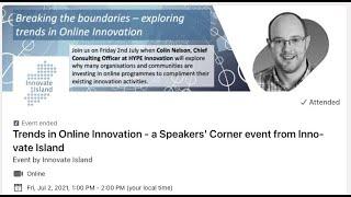 Innovate Island - Online Innovation