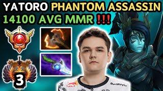  YATORO PHANTOM ASSASSIN Hard Carry 7.37e  1110 XPM Grandmaster Tier - Dota 2